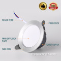 Lampes Downlight LED en aluminium